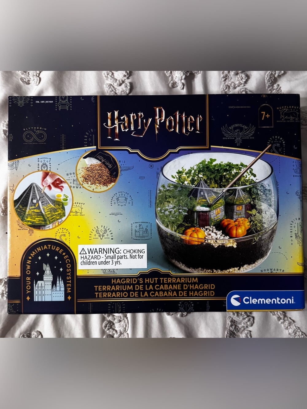 Harry Potter Hagrid's Hut Terrarium Kit - Navy, Gold, Green